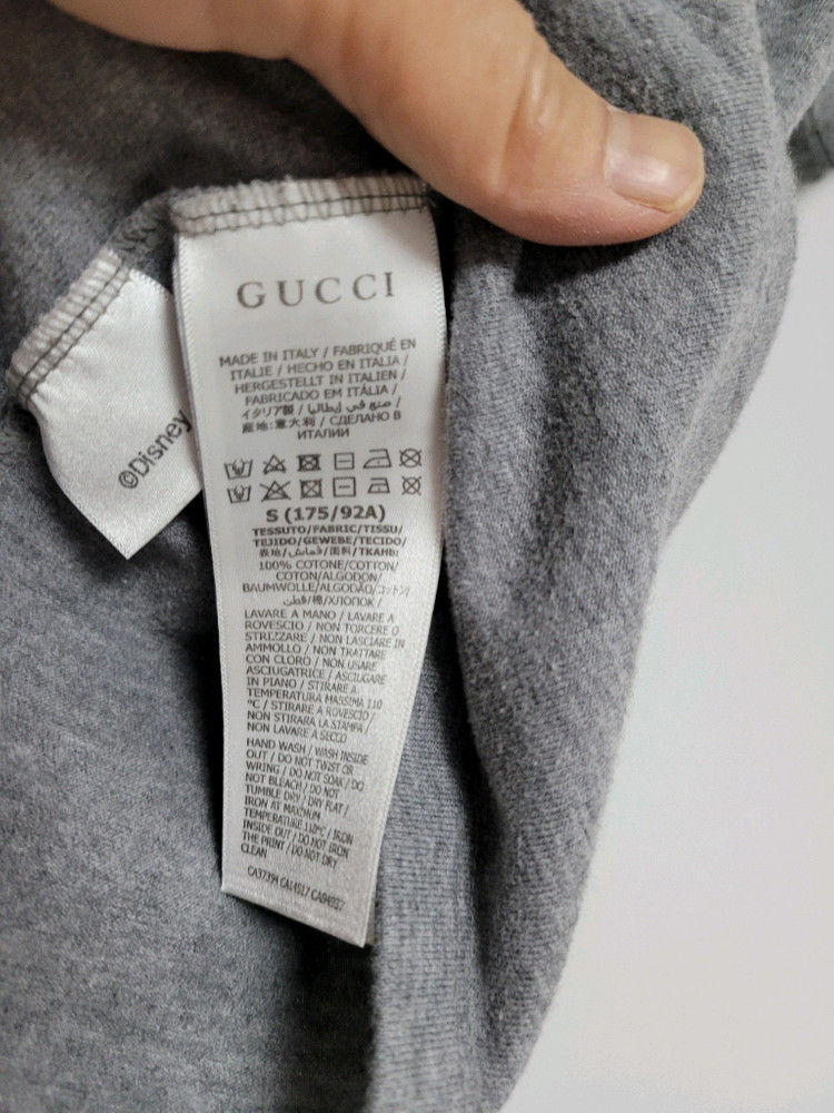 구찌디즈니 콜라보 반팔티5마넌90사이즈66도가능 이미지