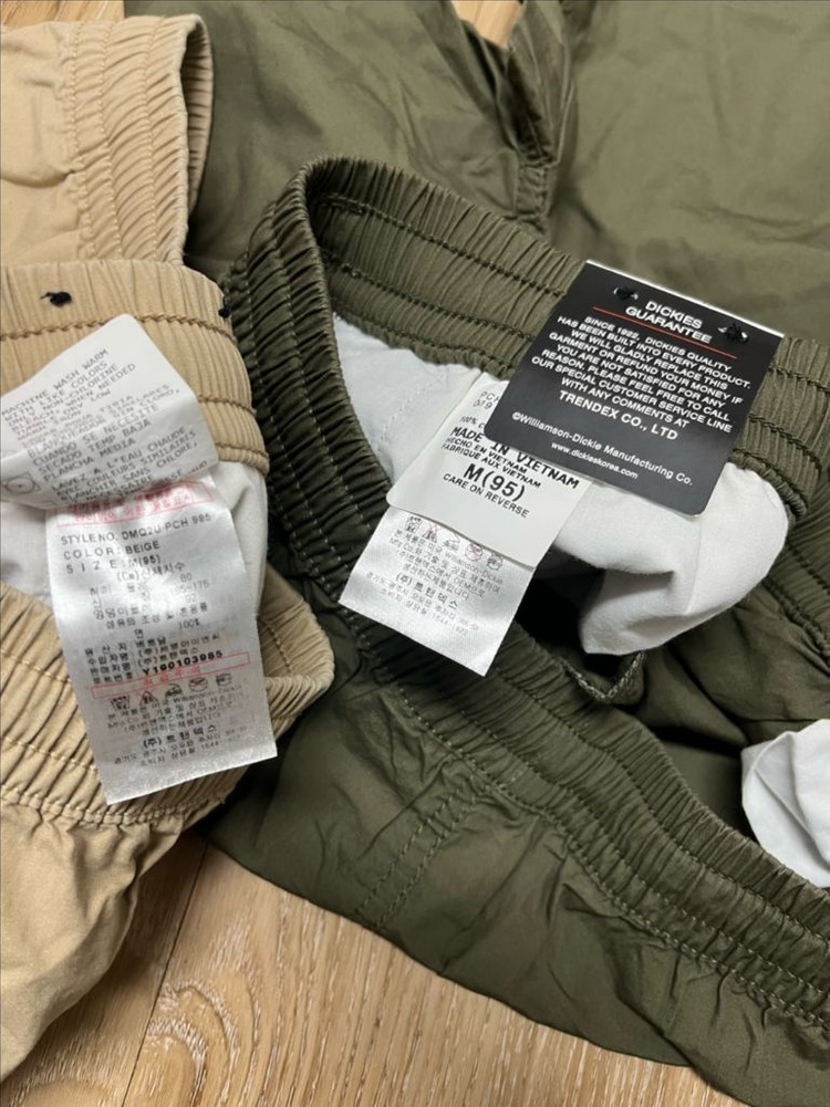 디키즈 반바지 M 카키 (새상품) / 베이지 일괄 이미지