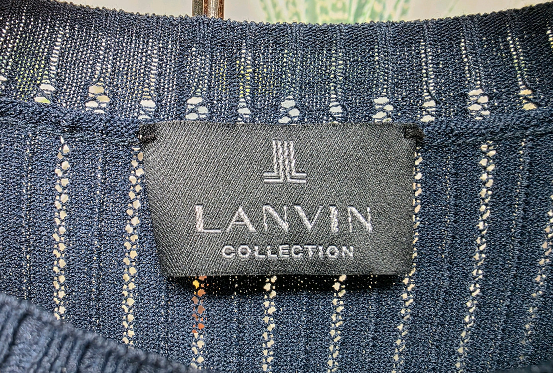 랑방 여성 반팔니트 90 리브 라운드넥 여름니트반팔티 WM78 이미지