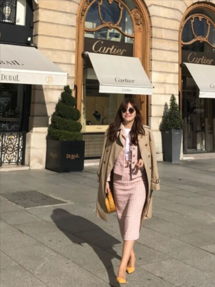 코스모폴리탄줄라이 클래식트위드 자켓 이미지