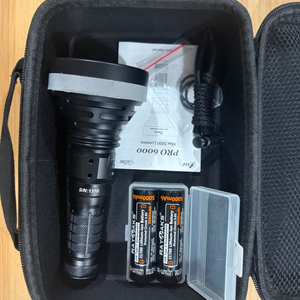 엘프 프로 6000 다이빙 렌턴, 충전지 2개 이미지