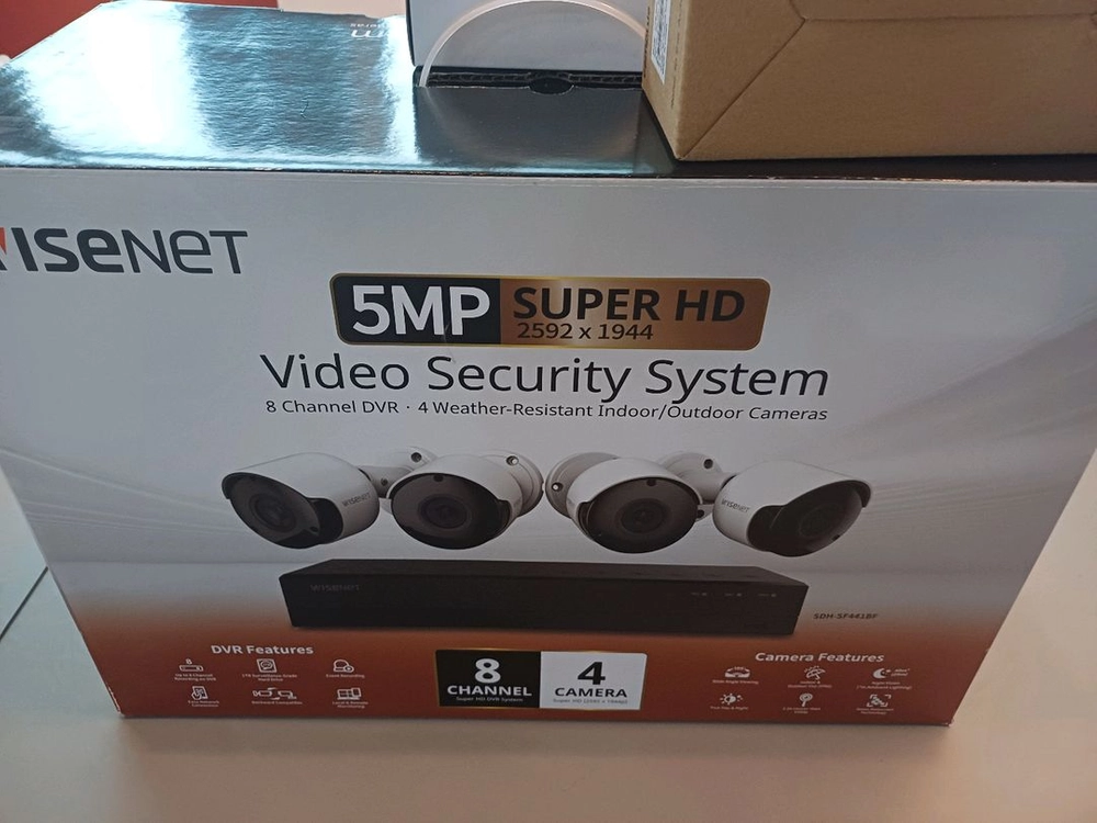 한화테크윈 CCTV 500만화소 4채널 wd정품 1tb 이미지