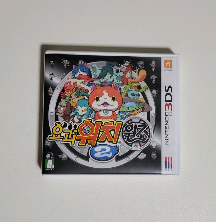 닌텐도 3ds 요괴워치 원조 요괴 워치 닌텐도칩 게임칩 이미지