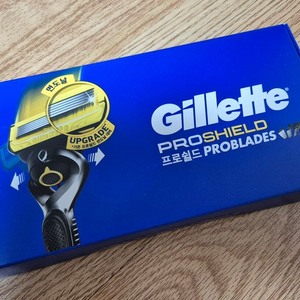 질레트 프로쉴드 옐로우 면도날 16개입 미개봉 새제품 이미지