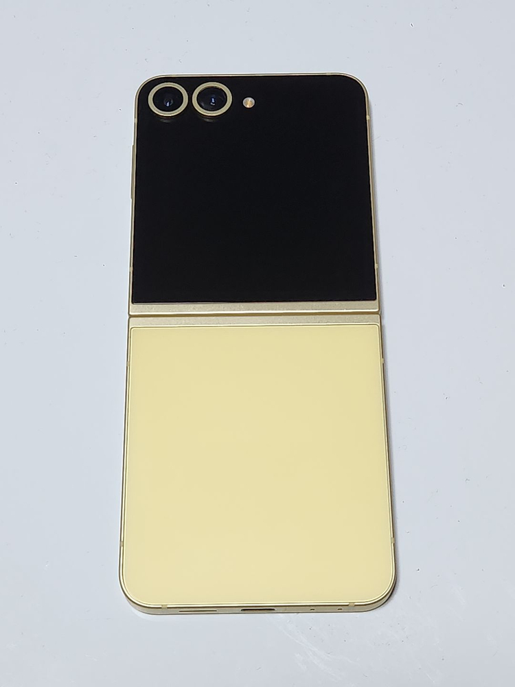 갤럭시Z플립6 256G 옐로우 공기계 60655 이미지