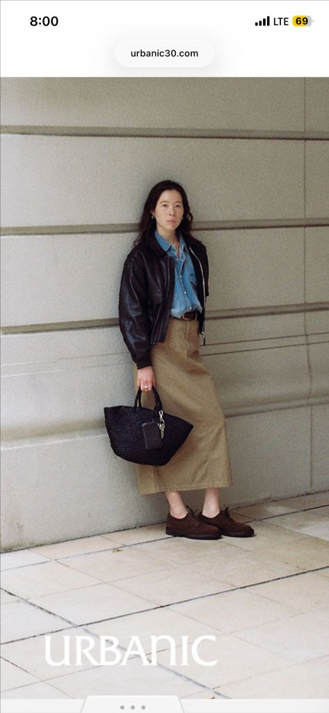 얼바닉30 사파리 스커트 m 이미지