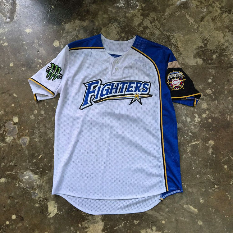 XL) NPB 홋카이도 니혼햄파이터즈 져지 유니폼 야구 유니폼 이미지