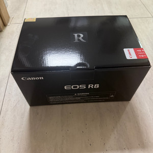 (미개봉) 캐논 eos r8 바디