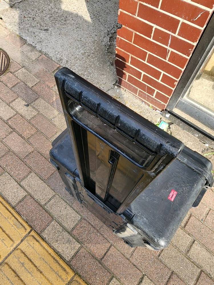 미군 하드케이스 핸드 캐리어 이미지