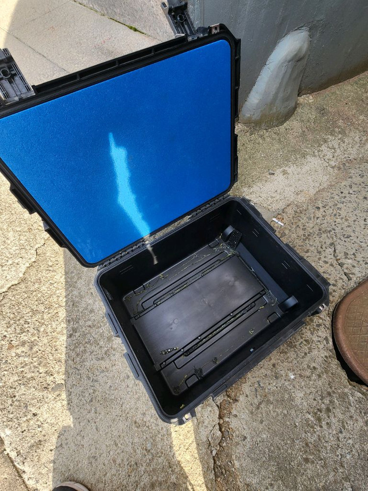 미군 하드케이스 핸드 캐리어 이미지