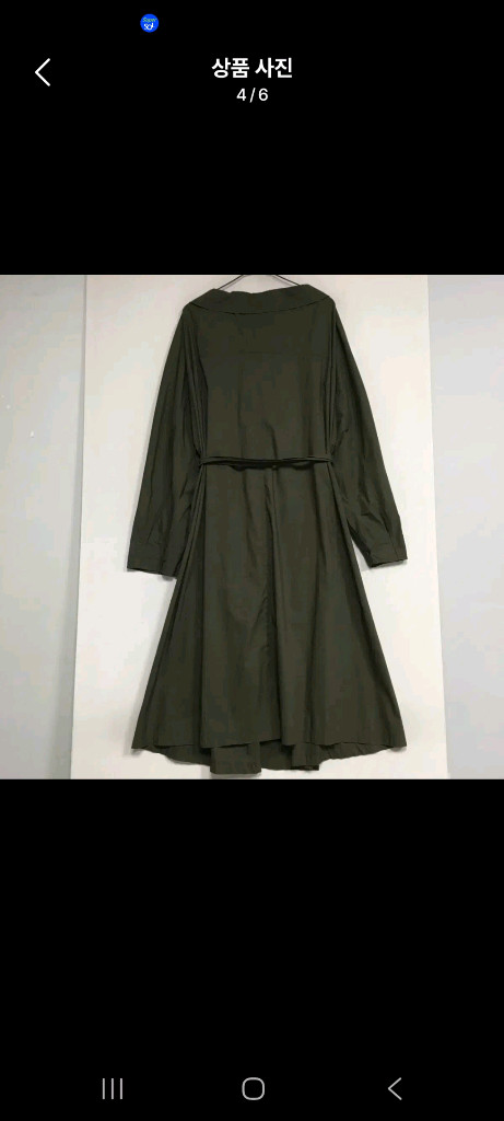 시스템 바스락천 벨트 롱원피스 이미지