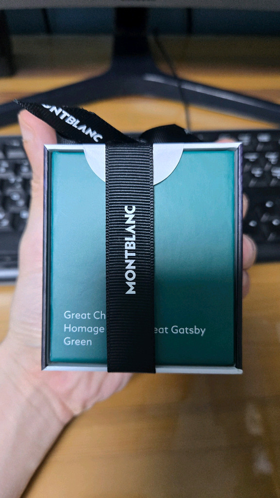 몽블랑 게츠비 그린 만년필잉크 판매합니다 이미지