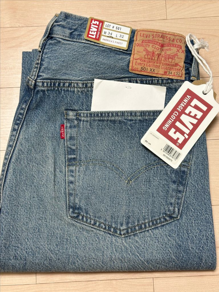 새제품) 리바이스 lvc 55501 블랙잭 34-32 팝니다 이미지