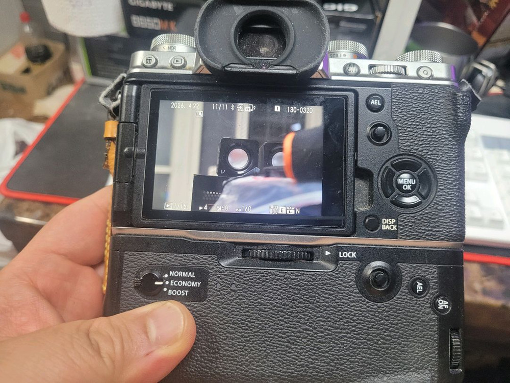 후지필름 X-T4 후지일렉트로닉 코리아 실버 디지털 미러리스 카메라 이미지