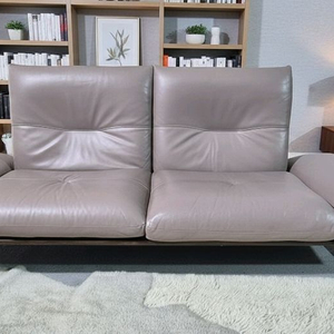 한샘 바흐801 이태리 마스트로또 천연 통가죽 3인 소파 이미지