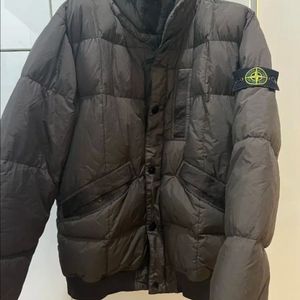 스톤아일랜드 다크브라운 크링클랩스패딩 xl (새상품급) 이미지