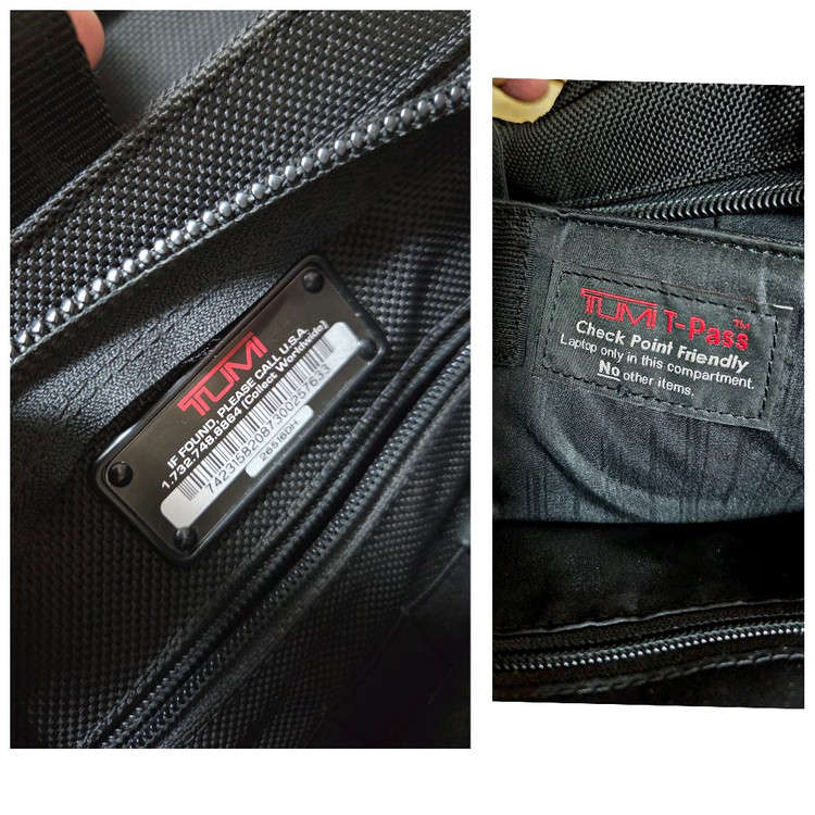 투미 정품 티패스 랩탑 브리프케이스 이미지