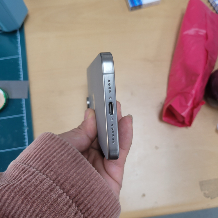 아이폰15 프로맥스 256기가 배터리100% 애케플 팝니다 이미지