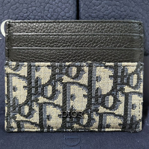 [새상품급/풀구성] 디올 오블리크 카드홀더 카드지갑 이미지