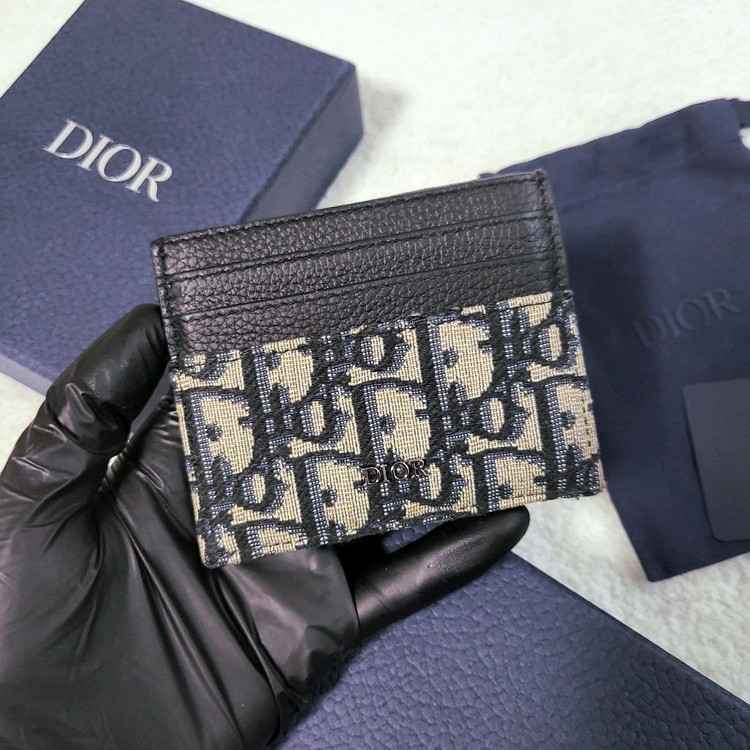 [새상품급/풀구성] 디올 오블리크 카드홀더 카드지갑 이미지