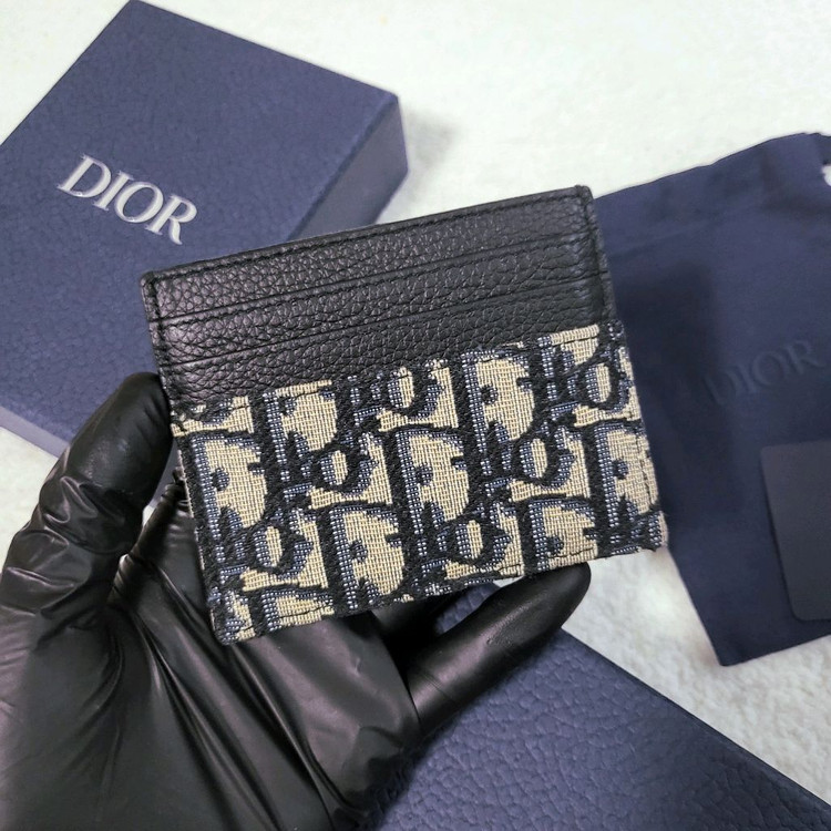 [새상품급/풀구성] 디올 오블리크 카드홀더 카드지갑 이미지