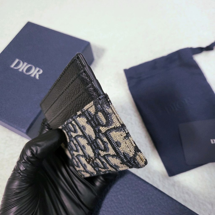 [새상품급/풀구성] 디올 오블리크 카드홀더 카드지갑 이미지