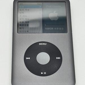 아이팟 클래식 120g 스페이스 그레이 이미지