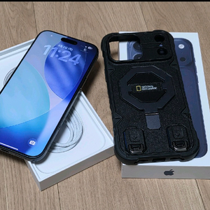 아이폰17프로맥스 256 유리실금 블루 사이클 27 이미지