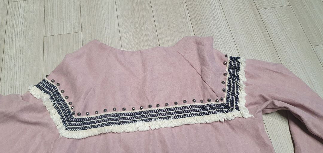 여성 롱티셔츠 /원피스 거의 새상품 이미지