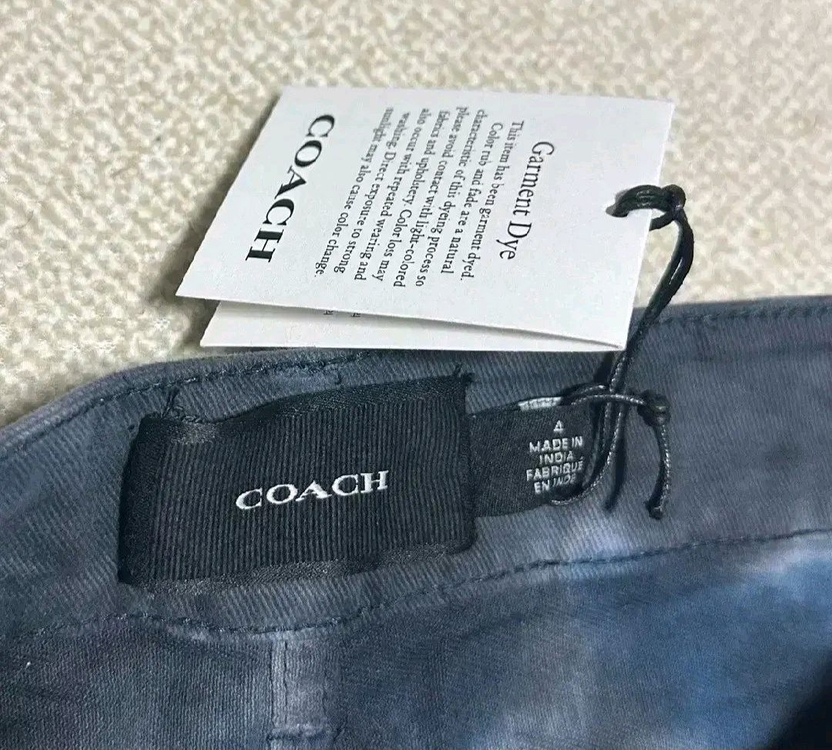 [파격가 여성용] COACH 코치 페인터 슬랙스 팬치 바지 4 (발망 아미리 디스쿼어드2 크롬하츠 에디하디 머큐리) 이미지