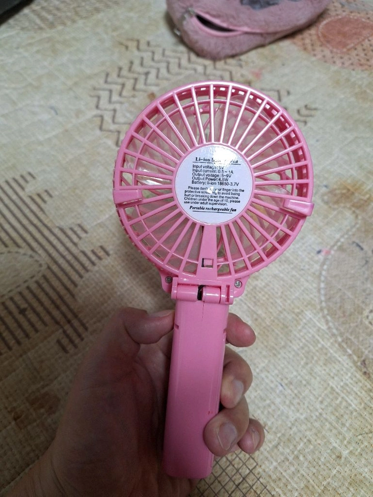 무선 손선풍기 이미지