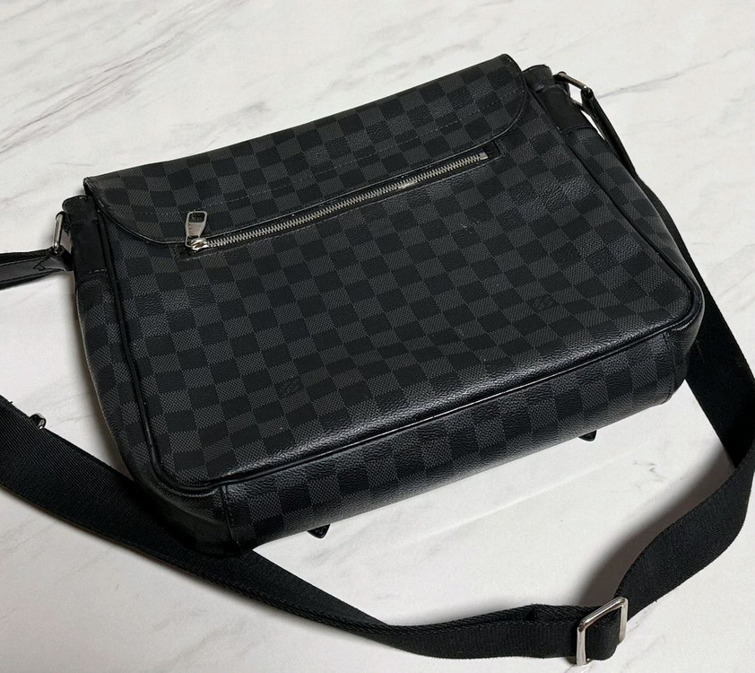 [A급/정품]루이비통 다미에 크로스백 블랙 이미지