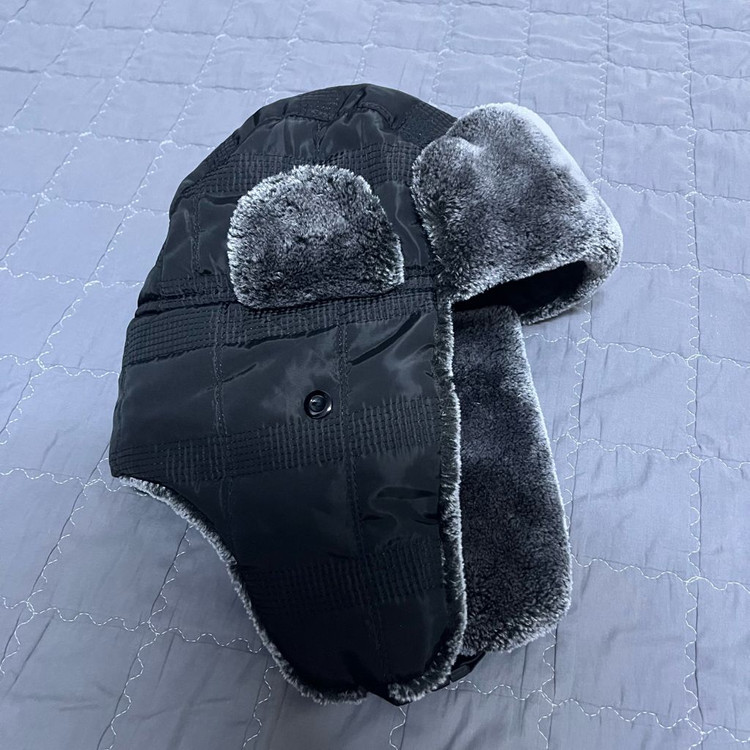 군밤모자 방한 귀도리 모자 방한모 방한모자 겨울모자 털모자 (남녀공용) 이미지