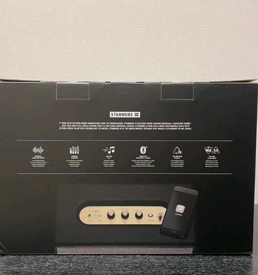 (미개봉) 마샬 스탠모어3 블랙 스피커 소비코AV 팝니다 이미지