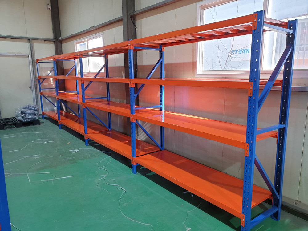 최저가 중량랙 철제선반 철재랙 철제앵글 무볼트 앵글 새제품 이미지