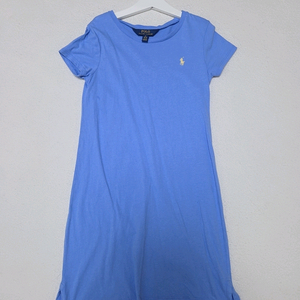 폴로 랄프로렌 여아 블루 원피스 M (8-10세) 이미지