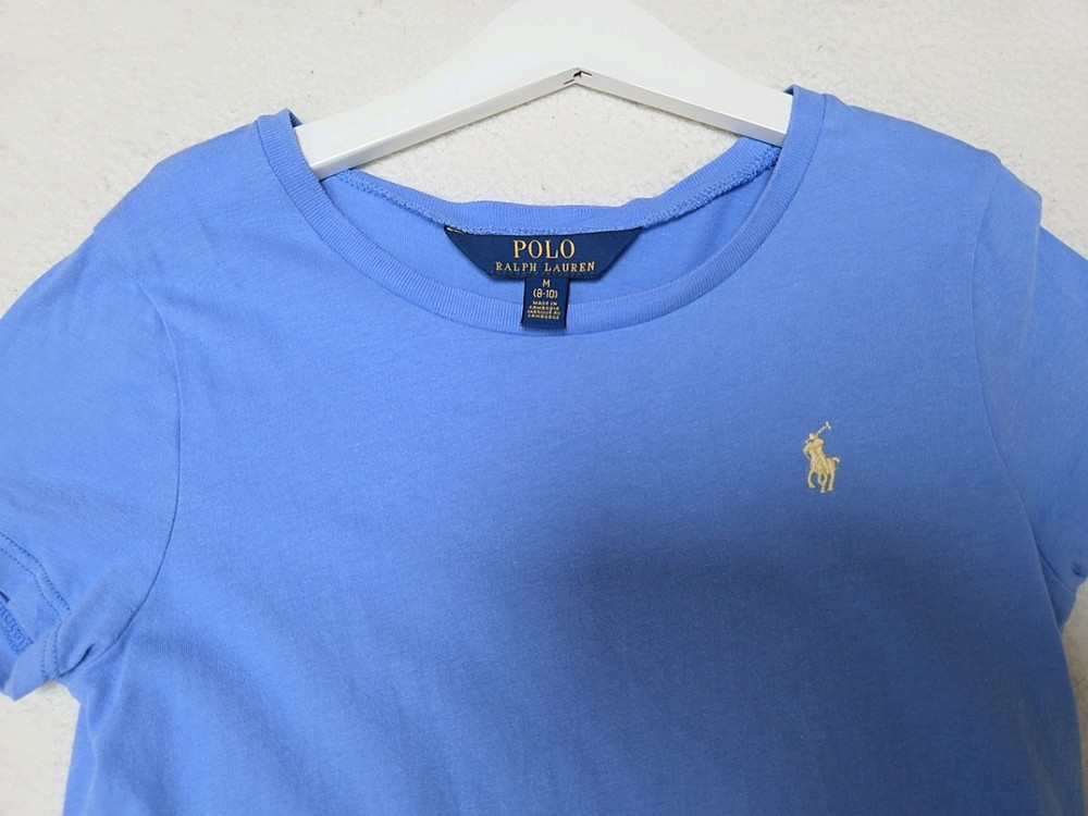 폴로 랄프로렌 여아 블루 원피스 M (8-10세) 이미지