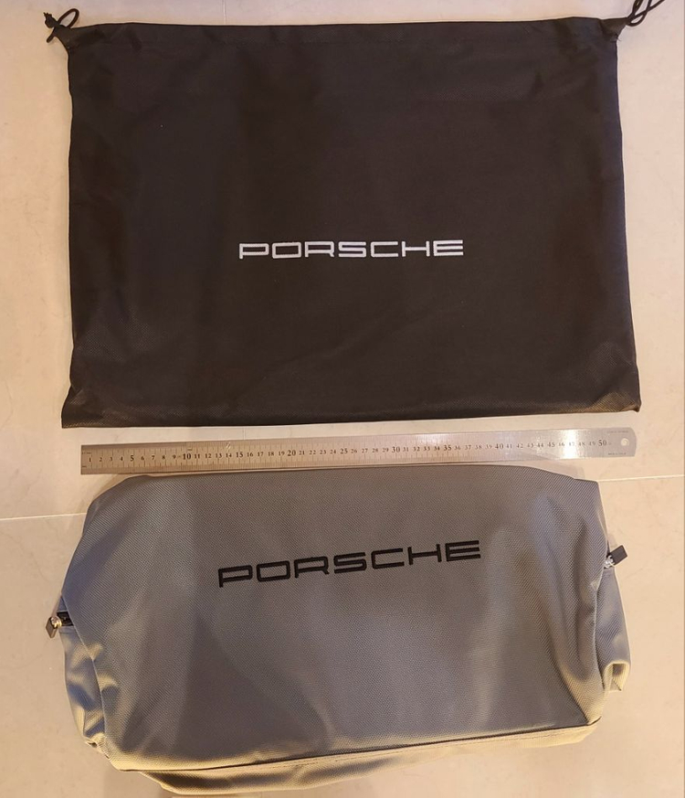 (신품)포르쉐 회색 골프 보스턴백 여행용 헬스장 가방 이미지