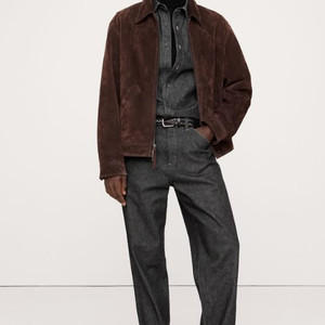 바나나리퍼블릭 Vintage-Straight Tailored Jean 34x30 블랙진 이미지