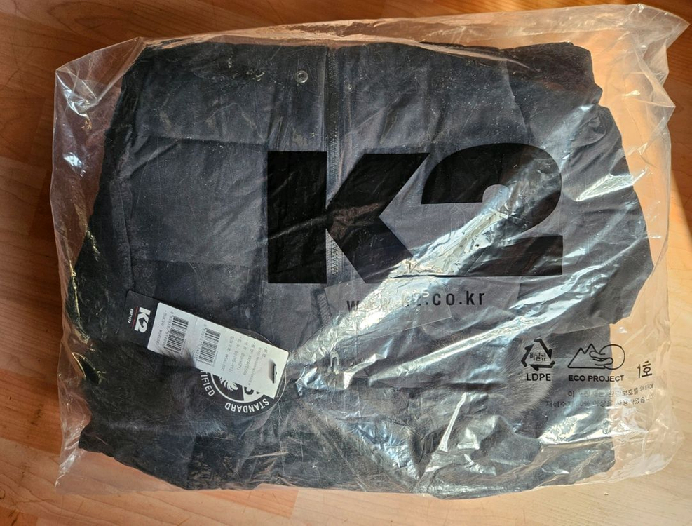 (새제품) K2 여성 구스다운 패딩 블랙90 다크네이비90 이미지