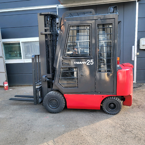 신차급 니찌유 2.5톤 5.5M3단 풀케빈 전동지게차 판매 이미지