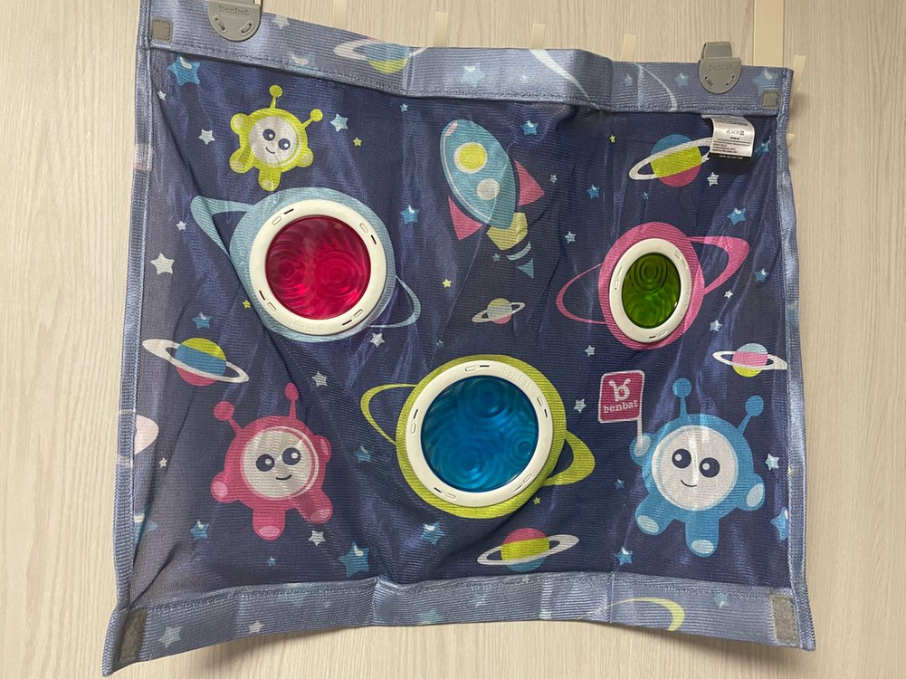 밴밧 우주 테마 차량용 햇빛가리개 이미지