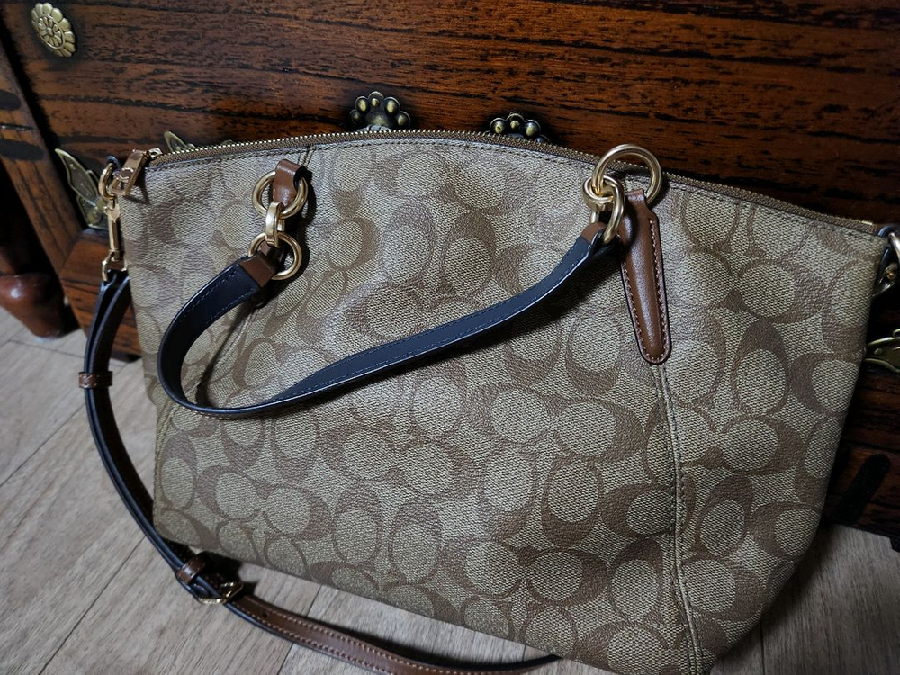 코치 스몰 켈시 사첼 토트/크로스백 이미지