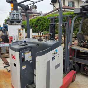배터리좋은 최신형 니찌유 입식 전동지게차 1.5톤 3M 500만 이미지