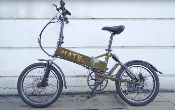메이트 접이식씨티전기자전거 새상품 이미지
