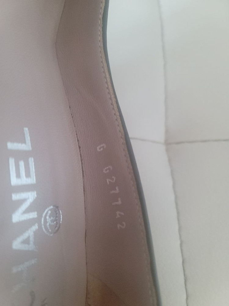 샤넬 구두 (정품 이미지