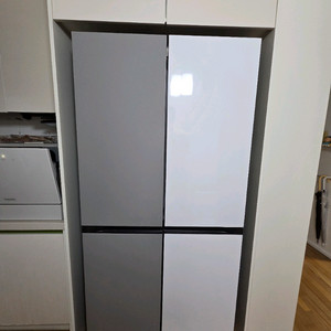 삼성 비스포크 4도어 냉장고 (아이스메이커+UV살균+메탈쿨링) 이미지