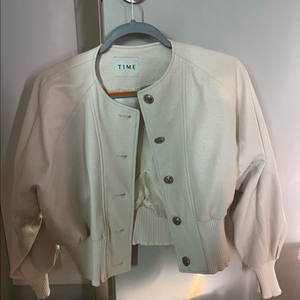 타임 레더 자켓 아이보리(55) 이미지