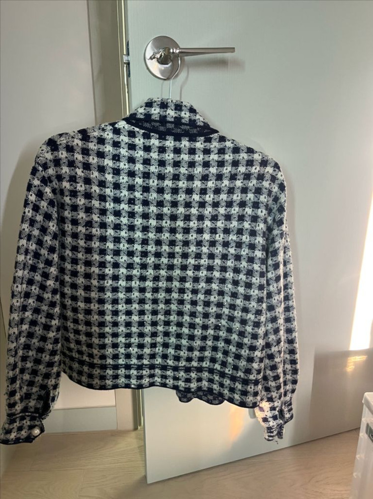 산드로 트위드 진주 가디건 자켓(1) 이미지