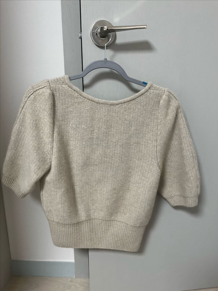 랑방 5부 반팔 니트 이미지